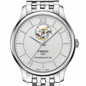 TISSOT TRADITION POWERMATIC 80 OPEN HEART T063.907.11.038.00