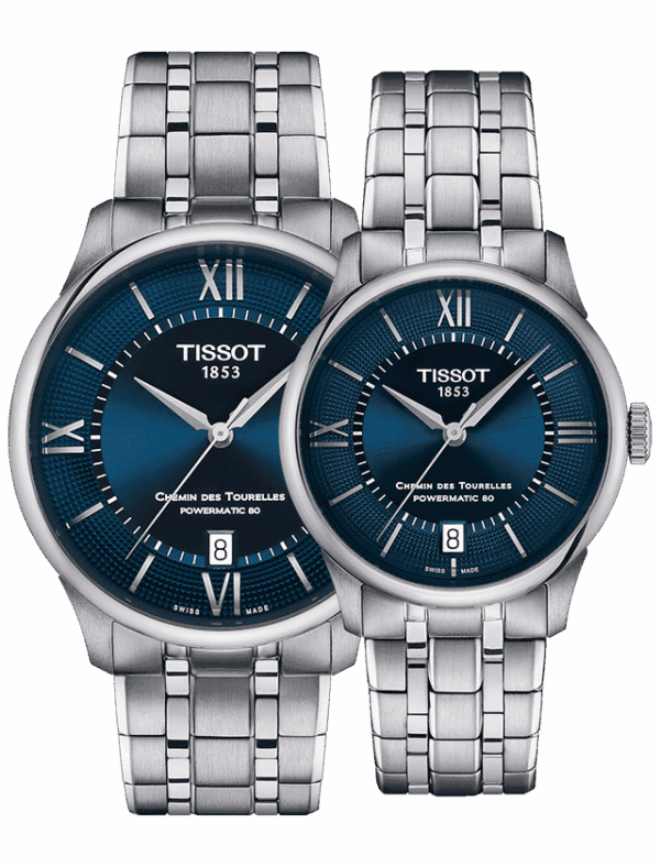 TISSOT CHEMIN DES TOURELLES POWERMATIC 80 T139.807.11.048.00-T139.207.11.048.00